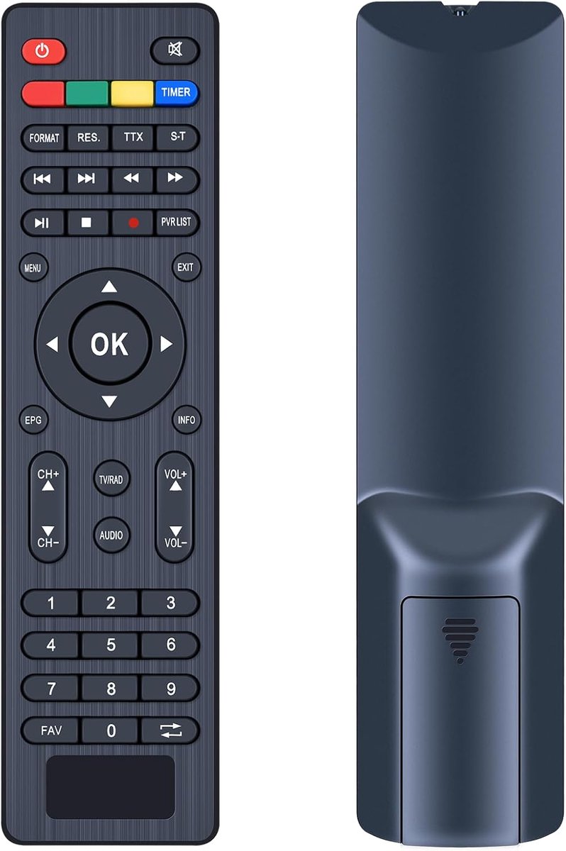 Nue remote control replacement compatible with METRONIC 060664 remote control for Fransat 441664/441667 and TNTSAT - ShopVlot