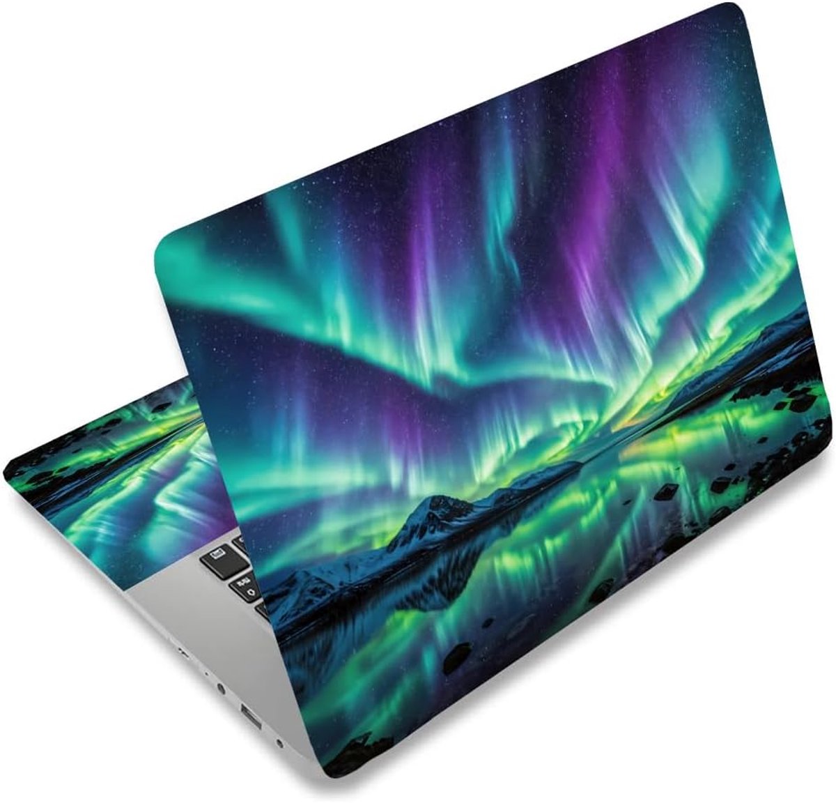PLIGREAT 14 inch laptop skin stickers, universele herbruikbare vinyl laptop netbook skin sticker cover art notebook - ShopVlot