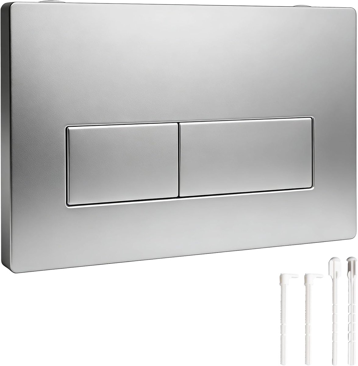 Toiletdrukplaat compatibel met Geberit Sigma, UP300 en UP320-serie, 246 x 164 mm, dubbele spoeling, bedieningsplaat - ShopVlot