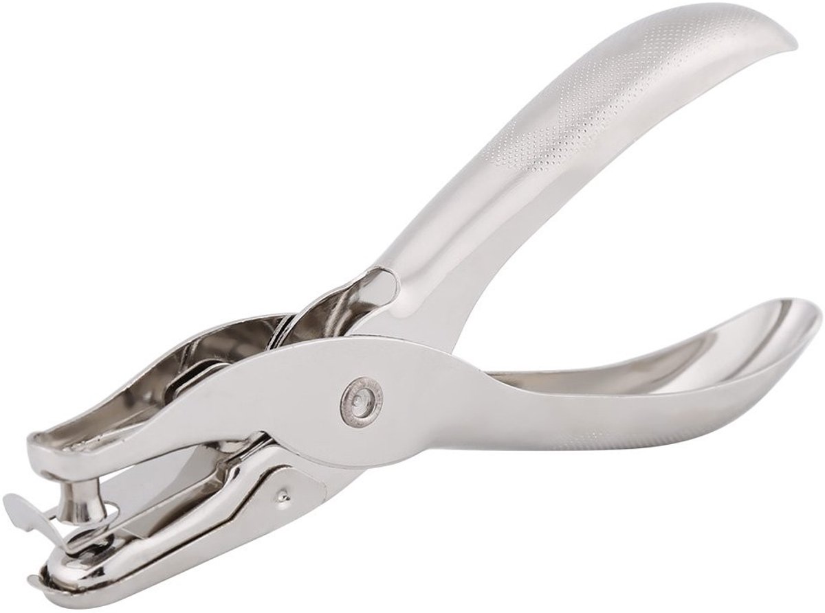 Gatperforator - Zilver - 130 x 11 x 57 mm - Lichtmetalen Cirkel Snijgereedschap voor Ambachten