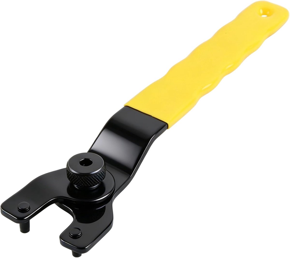 Angle Grinder Wrench, Angle Grinder, Wrench, 10-40mm, Flexible Wrench, Suitable for Most Angle Grinders (Yellow) - ShopVlot