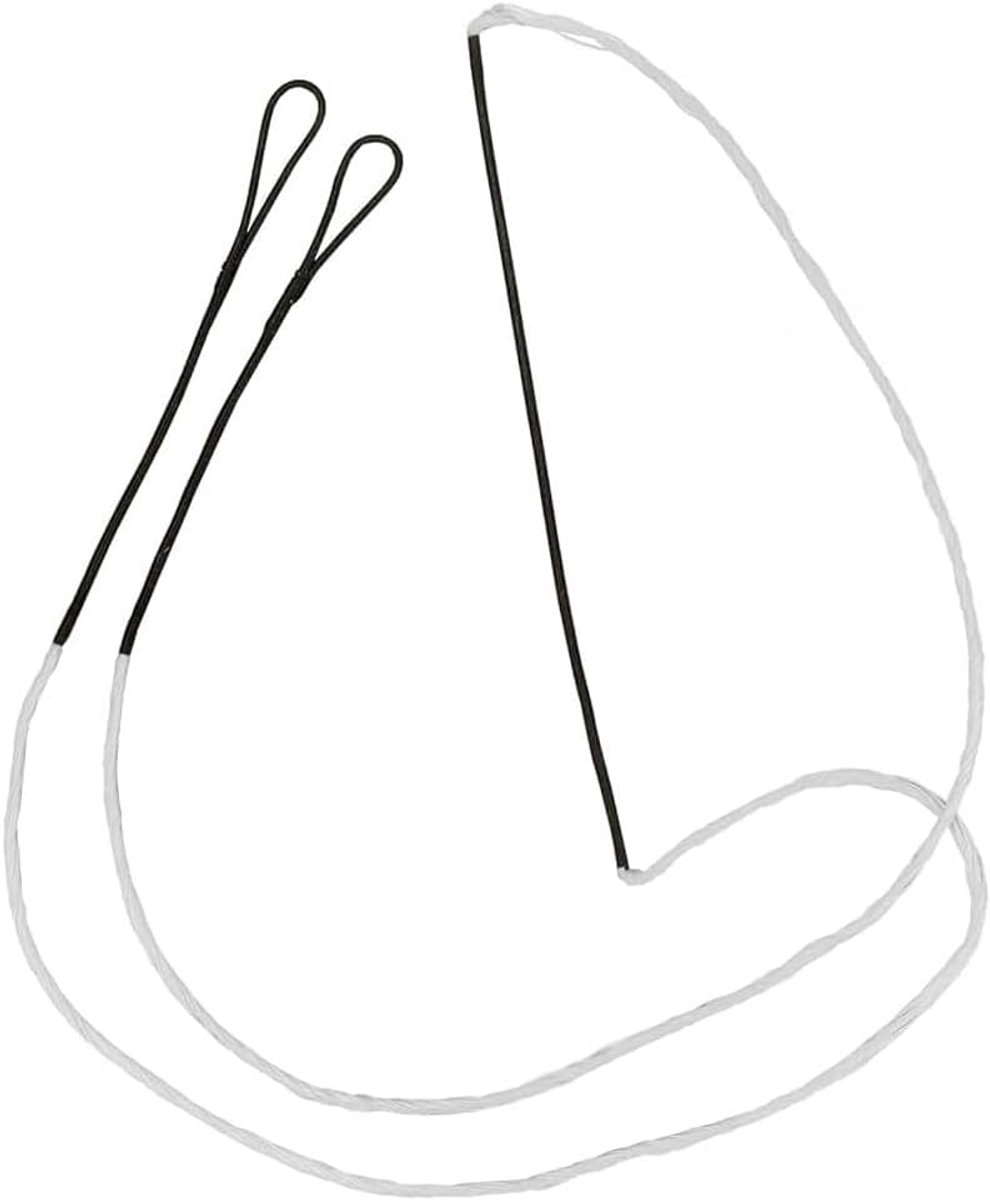 Recurve bow, a white recurve bowstring, 167 cm long, long bow replacement tendon, suitable for general archery - ShopVlot