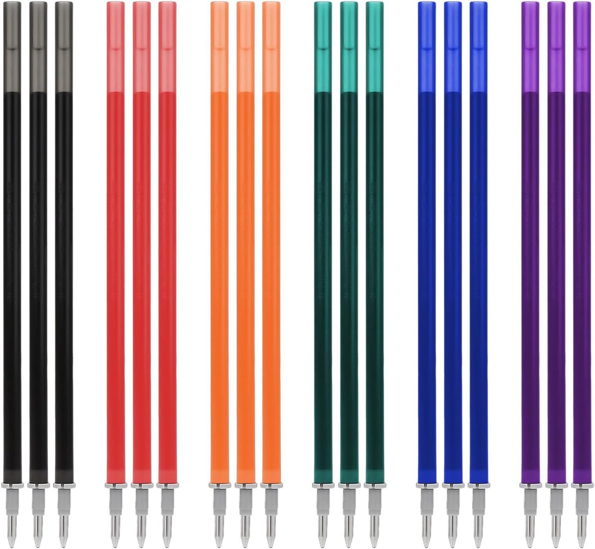 18 Erasable Refills, Erasable Writing Pens In Case Of Heat, Writing Tools For Kids, Calligraphy Lighting Tools, School - ShopVlot
