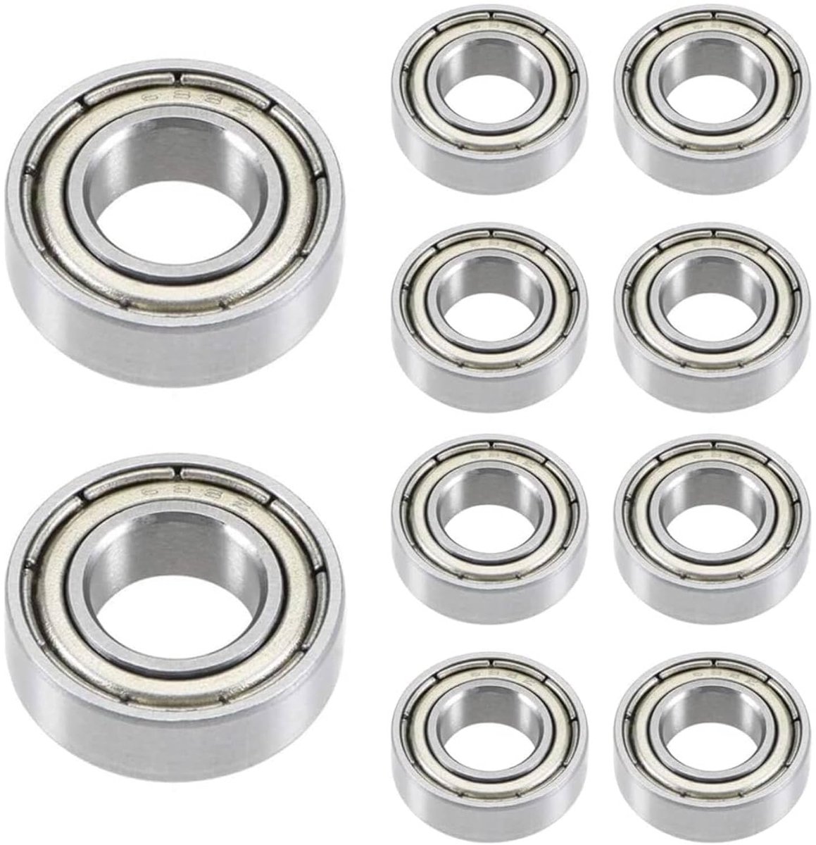 Miniatuur lagers 688ZZ - dubbele afscherming - hoogwaardig staal - ideaal voor mechanische apparatuur - ShopVlot