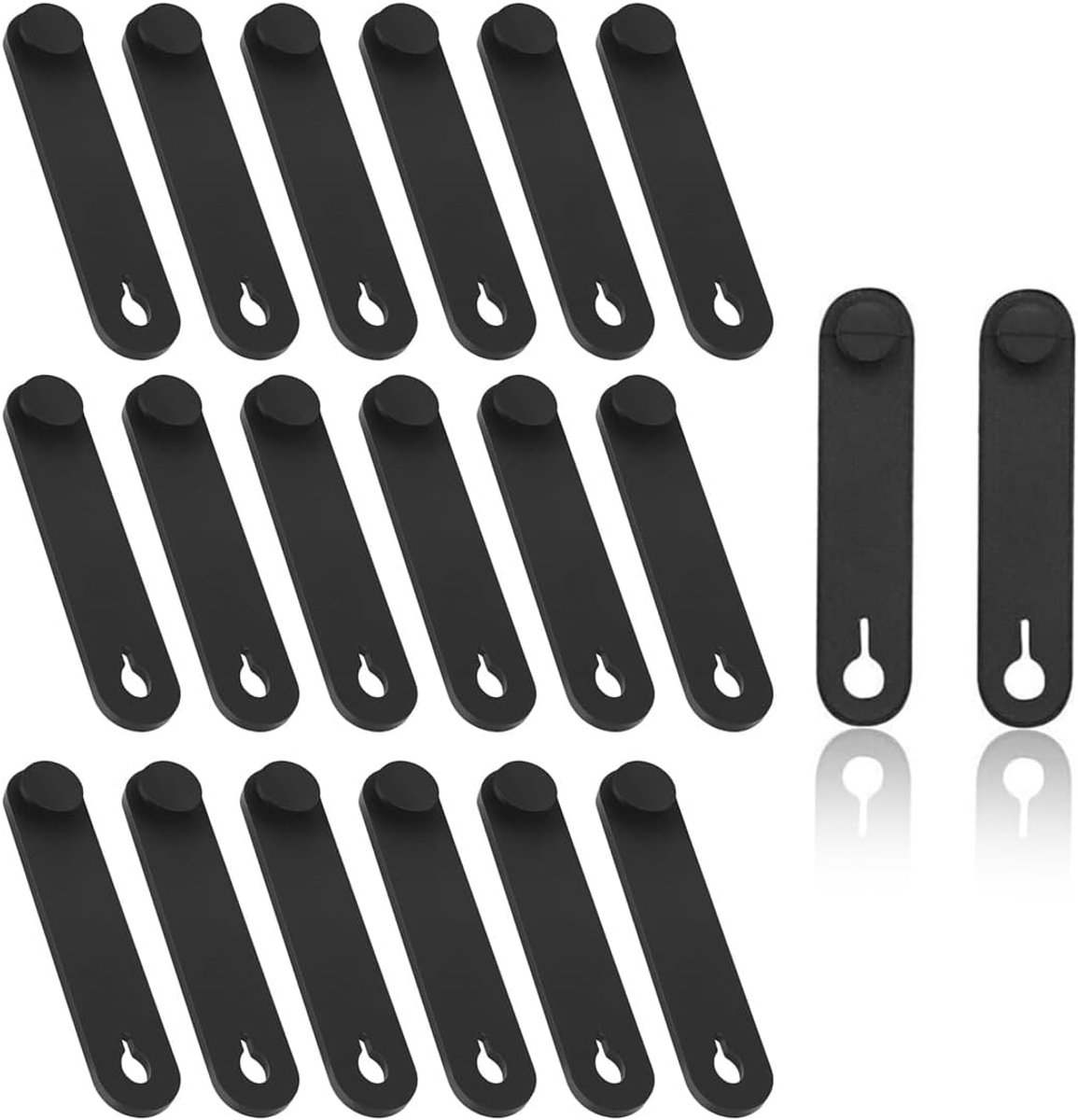 Motorcycle rubber banden 30 stuks - hoogwaardig rubber - herbruikbaar - perfecte kabelbinding - ShopVlot