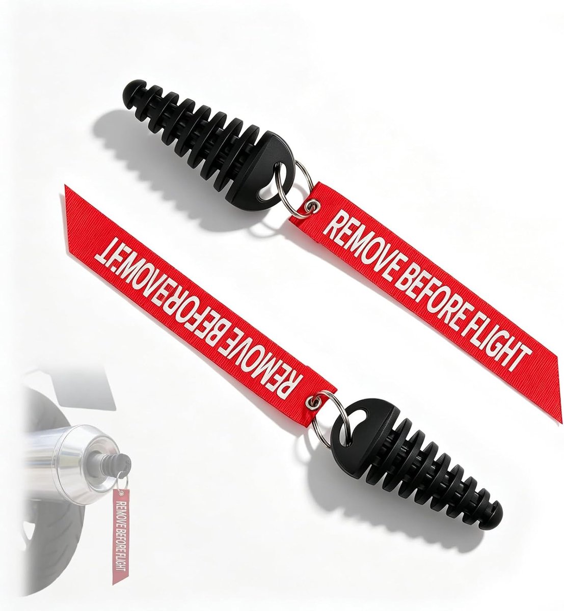 Wasdop voor motorgeluiddemper 15-38 mm - rubberen uitlaatstop - beschermt tegen water en vuil - ideaal voor opslag - ShopVlot