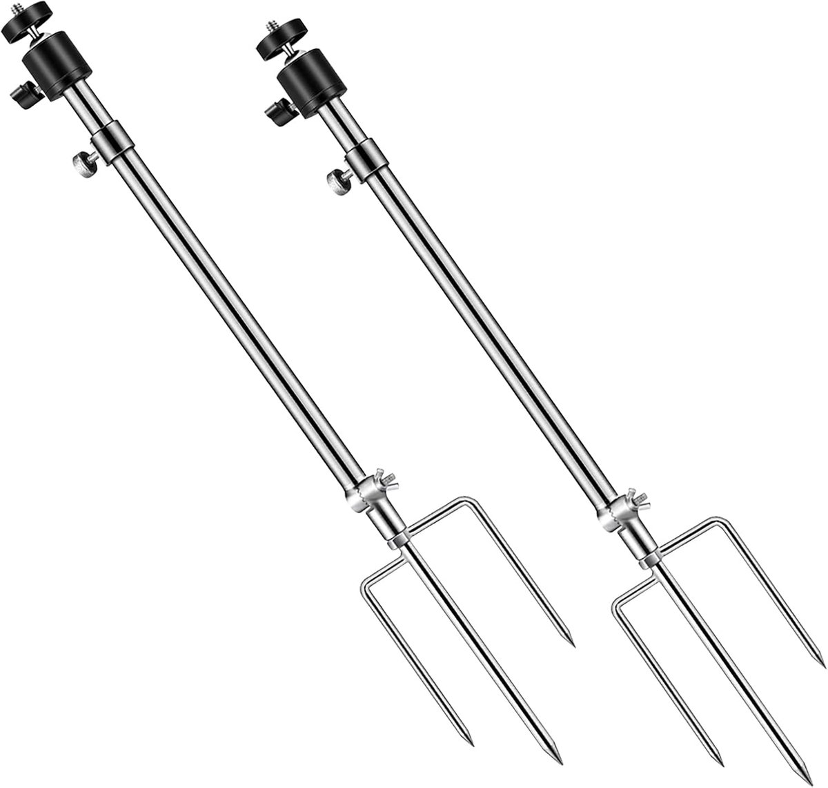 Wildlife camera mount 2-pack - 360 graden verstelbaar - universele schroefaansluiting 1/4''-20 - ShopVlot