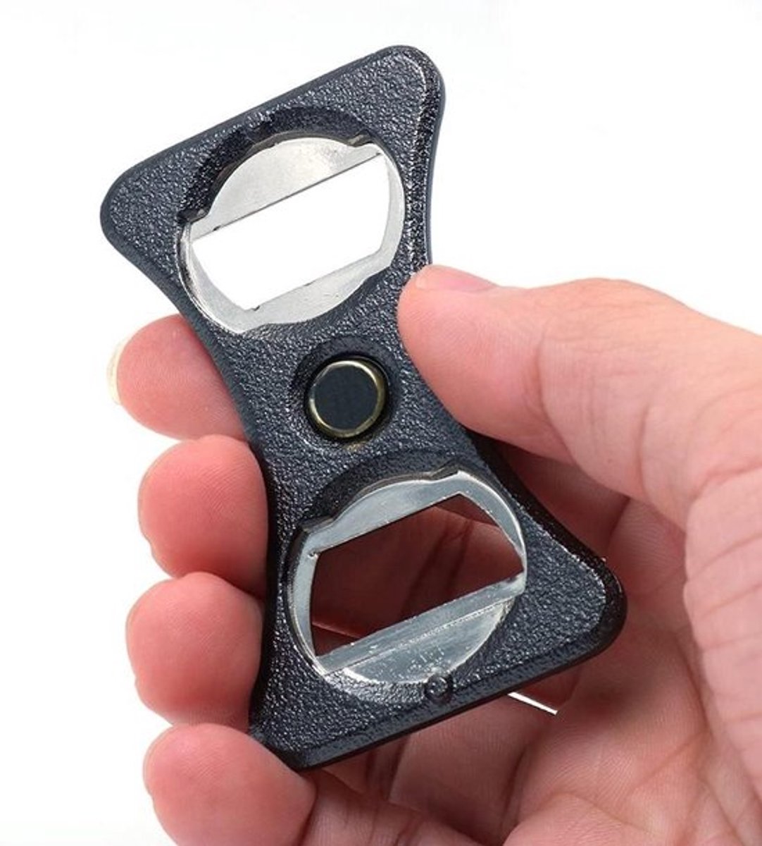 Auto Flesopener - Handige Tool - Grijs - Sleutelhanger - Autoaccessoire - Geschikt voor Volkswagen VW JETTA Golf MK5/6 GTI R32/R.