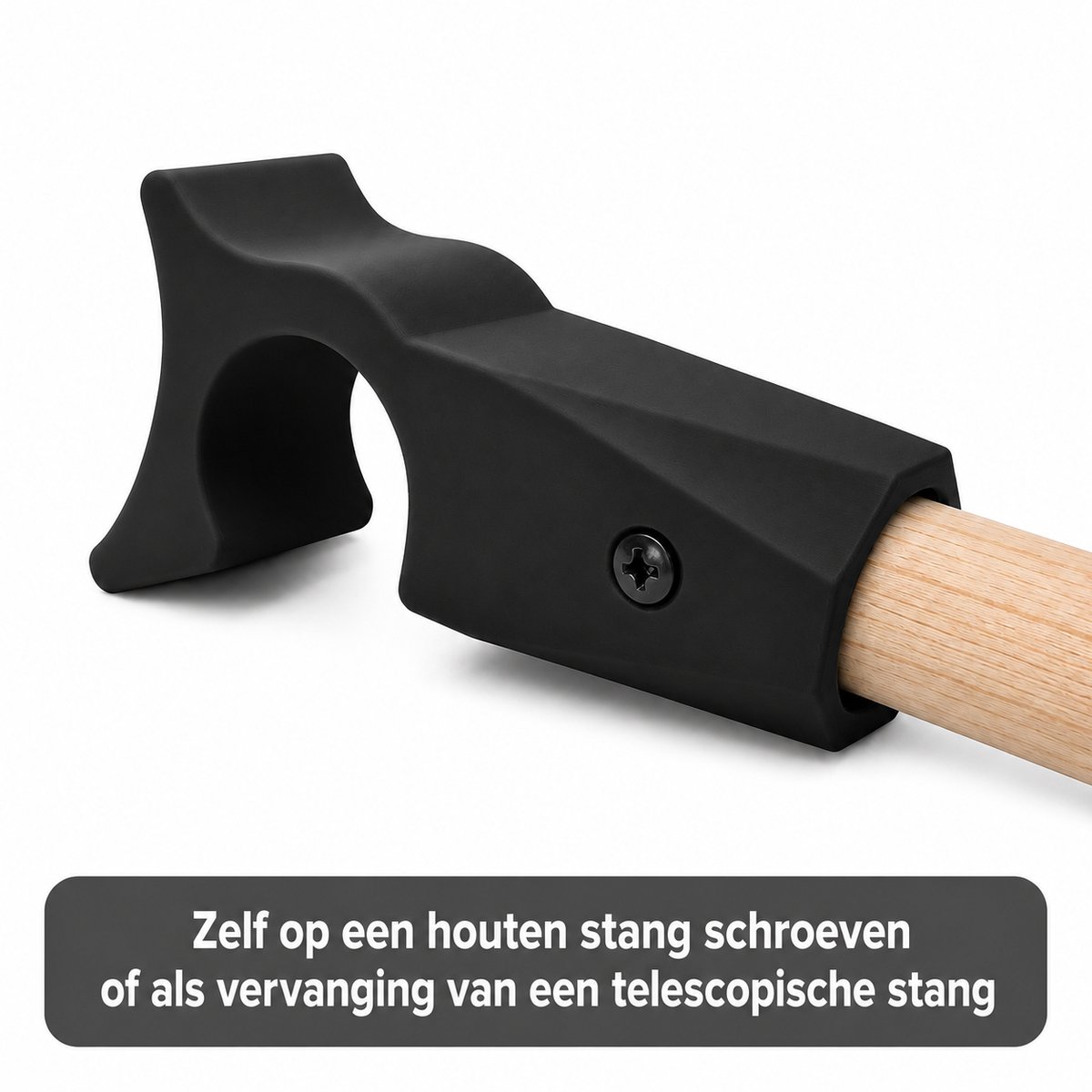 Huubsolutions Dakraamhaak met duwstuk compatibel met Velux telescoopstang en bedieningsstang – zonder stang – geschikt voor dakramen, rolluiken, jaloezieën en rolgordijnen – reserveonderdeel raamopener – foto 4