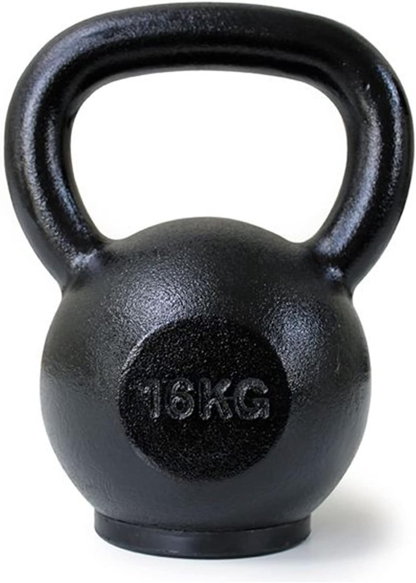 Thijox - Core Power Kettlebell 16 kg - Professionele Halter voor Spieropbouw, Vetverbranding, Krachttraining & Revalidatie - Ideaal voor Beginners en