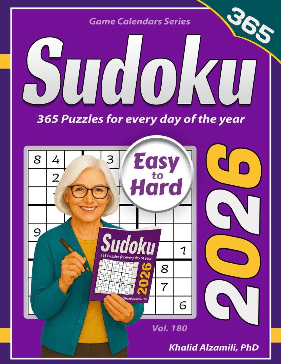 SnelShoppen - 2026 Sudoku Puzzels: 365 Makkelijke tot Moeilijke (9x9) Sudoku Puzzels voor Elke Dag van het Jaar, Perfect voor Breintraining en Ontspan