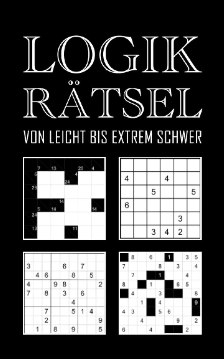 SnelShoppen - Logikrätsel voor Volwassenen | Sudoku, Kakuro, Straights, Sikaku | Breintraining & Denksport Mix | Gemakkelijk tot Extreem Moeilijk | Pe