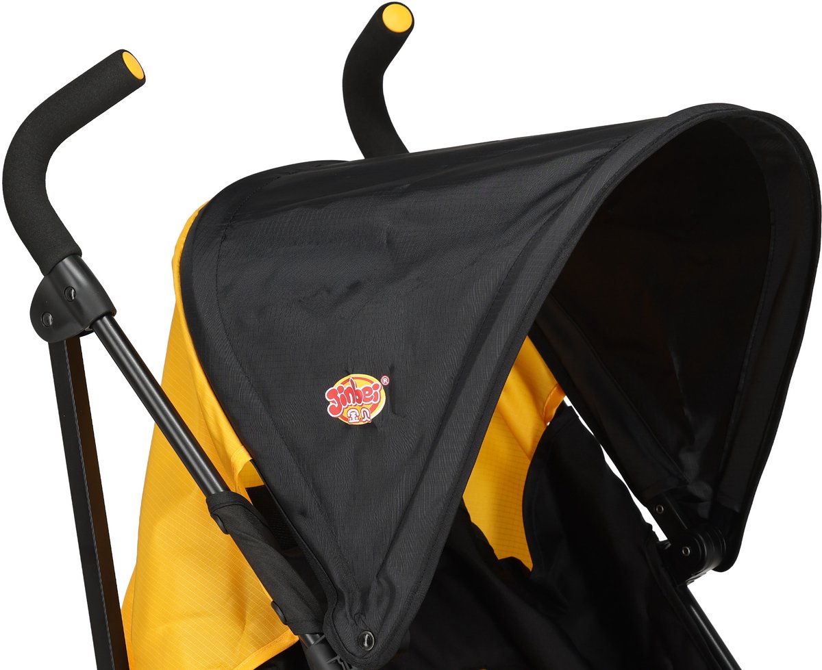 Jinbei Paraplu Buggy - Verstelbare Buggy - Tot 15 kg - Grijs/Geel — cadeau in Cadeau-ideeën - foto 6