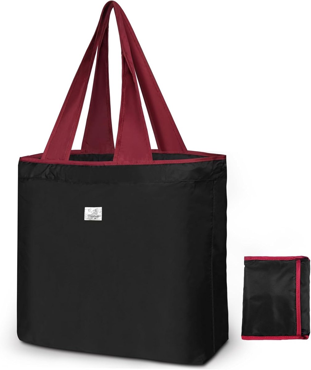 SnelShoppen - Herbruikbare Boodschappentassen Groot 52 x 42 cm - Zachte Boodschappentas voor Supermarkt, Dagelijkse Boodschappen, Eco-vriendelijk, Mul