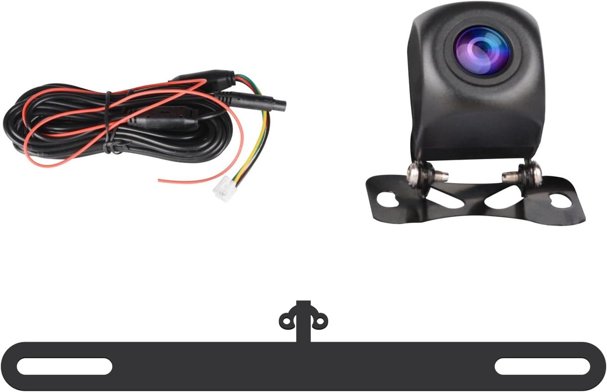 SnelShoppen - AHD Achteraanzichtcamera met Nachtzicht Waterdicht voor Auto Radio - Achteruitkijkcamera met Installatieframe - Geschikt voor LXKLSZ Aut