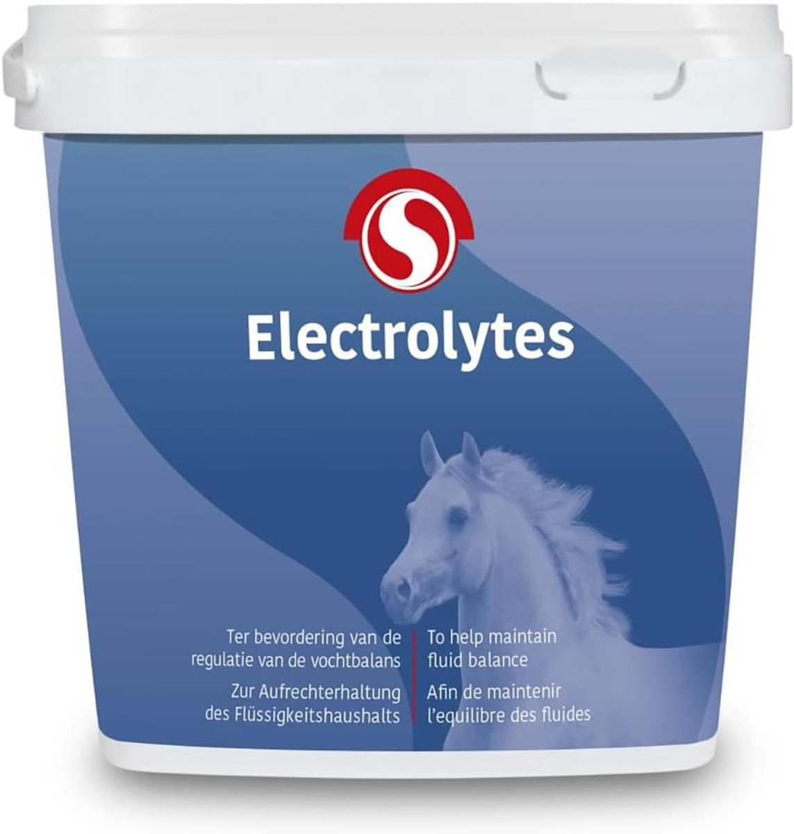 SnelShoppen - Equivital Elektrolyten 3 kg - Aanvullend Paardvoer voor Herstel Vochtbalans en Glucose Tegen Diarree - Ideaal voor Sportpaarden en Herst