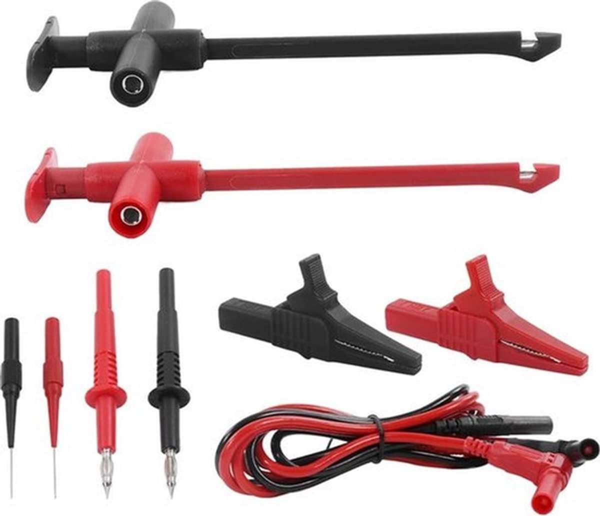 Multimeter Meetsnoeren Krokodillenklem Banana Plug Sonde Elektronische Reparatie JT8001‑1 .