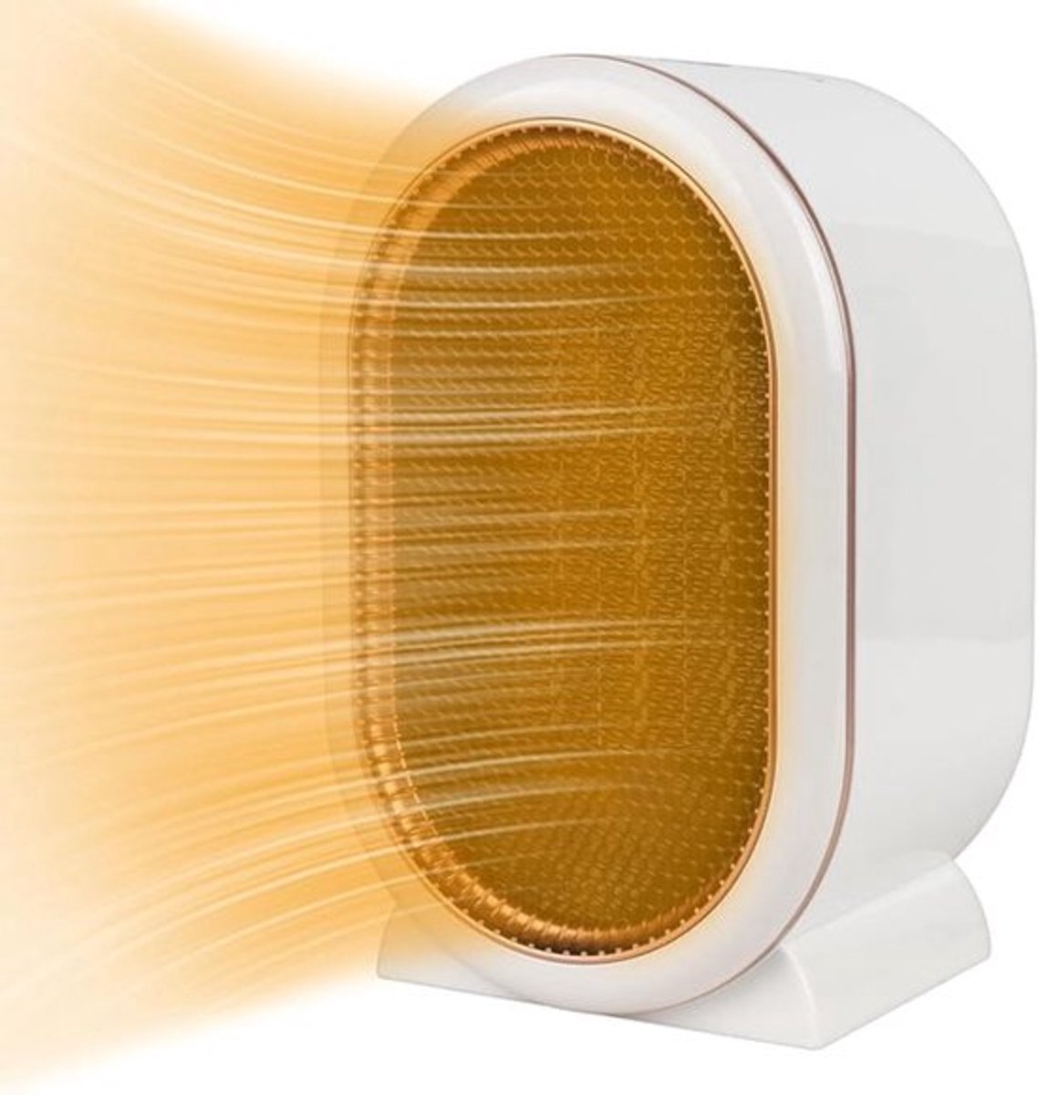 Mini energiebesparende keramische ventilatorkachel met oververhittingsbeveiliging en laag stroomverbruik van 1200W