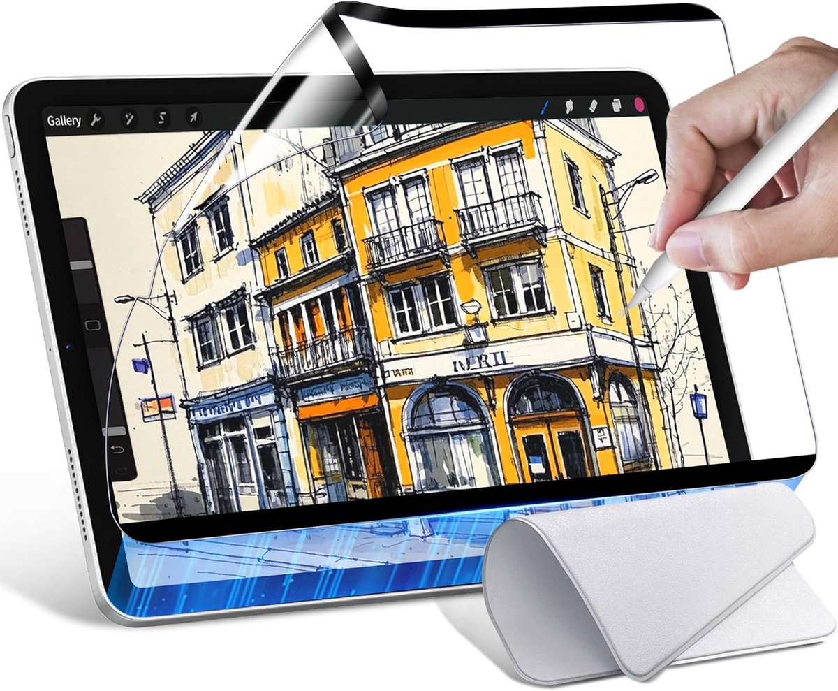 Thijox - Watana PaperFeel Magnetische Beschermfolie voor iPad Air 5/4 10,9 inch & iPad Pro 11 inch (2018-2022) - Papiergevoeld, Matte Displaybeschermi