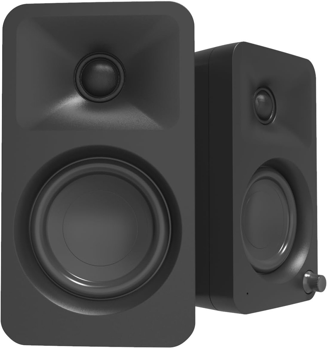 SnelShoppen - Kanto 100W Powered Bi-amp Desktop Speakers met Bluetooth 5.0, USB-C en RCA | Studio Kwaliteit Geluid voor Computer, Laptop, TV, Gaming -