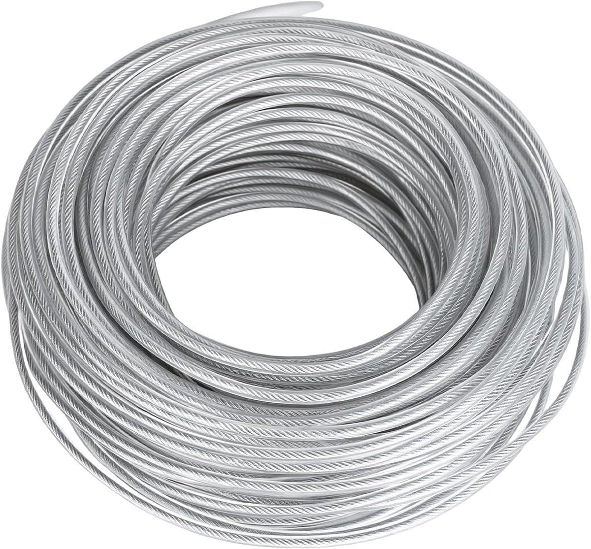 SnelShoppen - Trimmerdraad 3,0 mm x 40 m - Staaldraad Kern - Bosmaaier Draad voor Grastrimmer - Hoog Gras, Onkruid en Dichte Maaidraad voor Tuin en Ga
