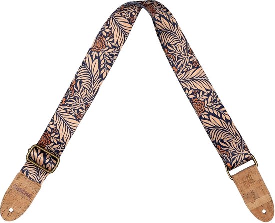 Thijox - Veganistische Ukelele Riem Midnight Jungle, Verstelbaar en Comfortabel, Duurzaam en Stijlvol, Geschikt voor Alle Ukeleles en Spelers, Milieuv van Thijox — afbeelding 3
