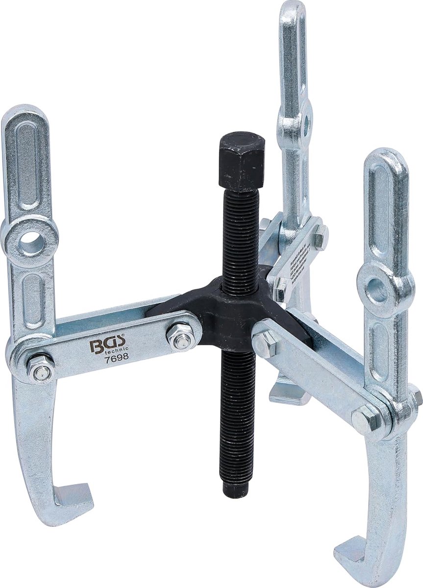 SnelShoppen - BGS 7698 Buiten- en Binnenlager Trekker Set, 3 Arm, 30 - 150 mm, Hoogwaardige Gereedschap, Geschikt voor Tractoren, Efficiënt en Duurzaa