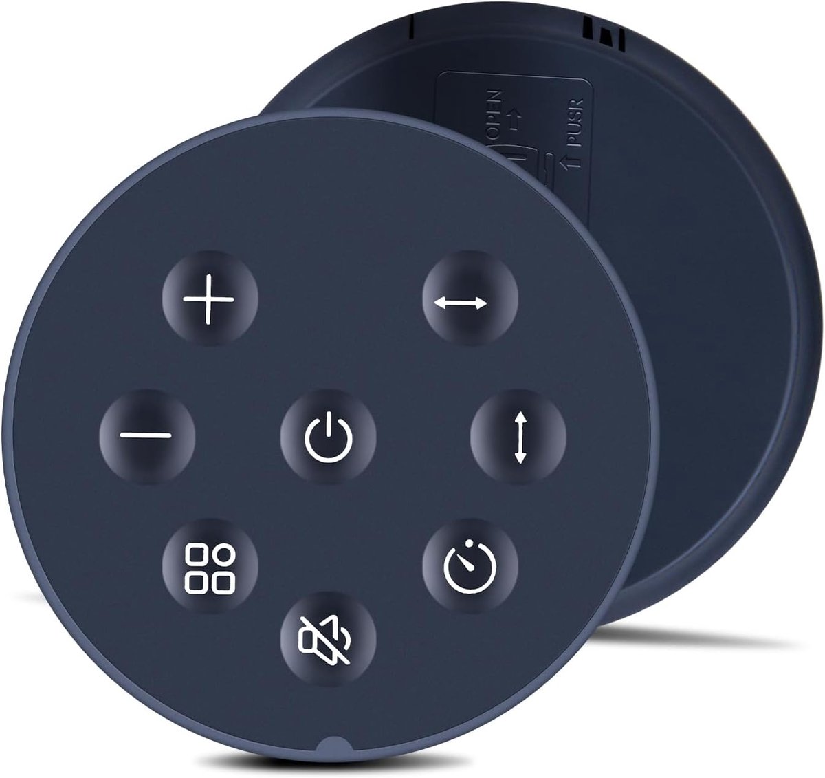 SnelShoppen - Vervangende Afstandsbediening voor Standaard Staande Ventilator - Ergonomisch Design - 26 Voet Bereik - Zwart - Stille 20dB Ventilator