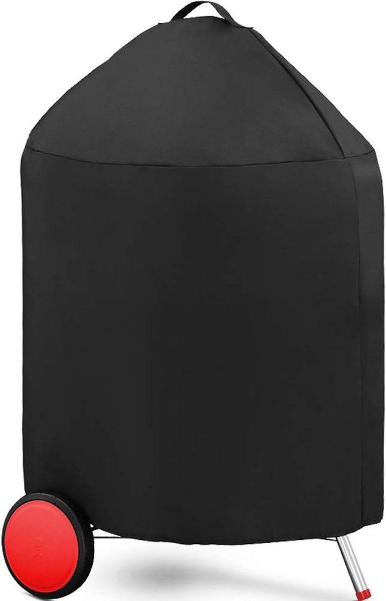 SnelShoppen - Premium barbecue-afdekking waterdicht 100% weerbestendig UV-bestendig grillkap voor kogelgrill Ø 47cm / Ø 57cm hoogwaardige polyester me