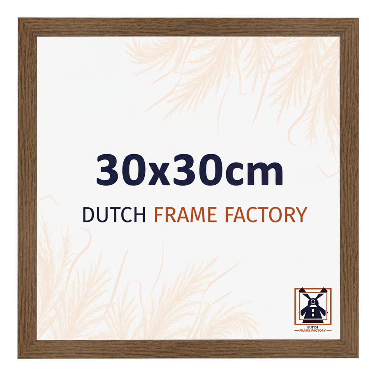 Fotolijst 30x30 cm - MDF - Eiken Rustiek - Benno