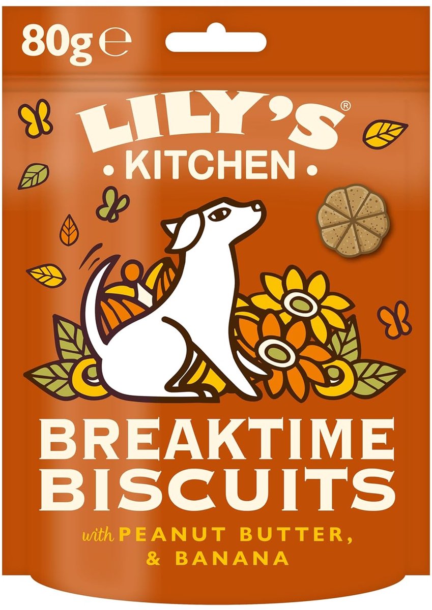 SnelShoppen - Natuurlijke hondenkoekjes voor honden - Breaktime Cookies - 80g - Gezonde traktatie voor jouw hond - Ideaal voor training en beloning