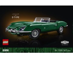 LEGO Icons Jaguar E-Type - Klassieke Sportwagen Auto - 11381 Image