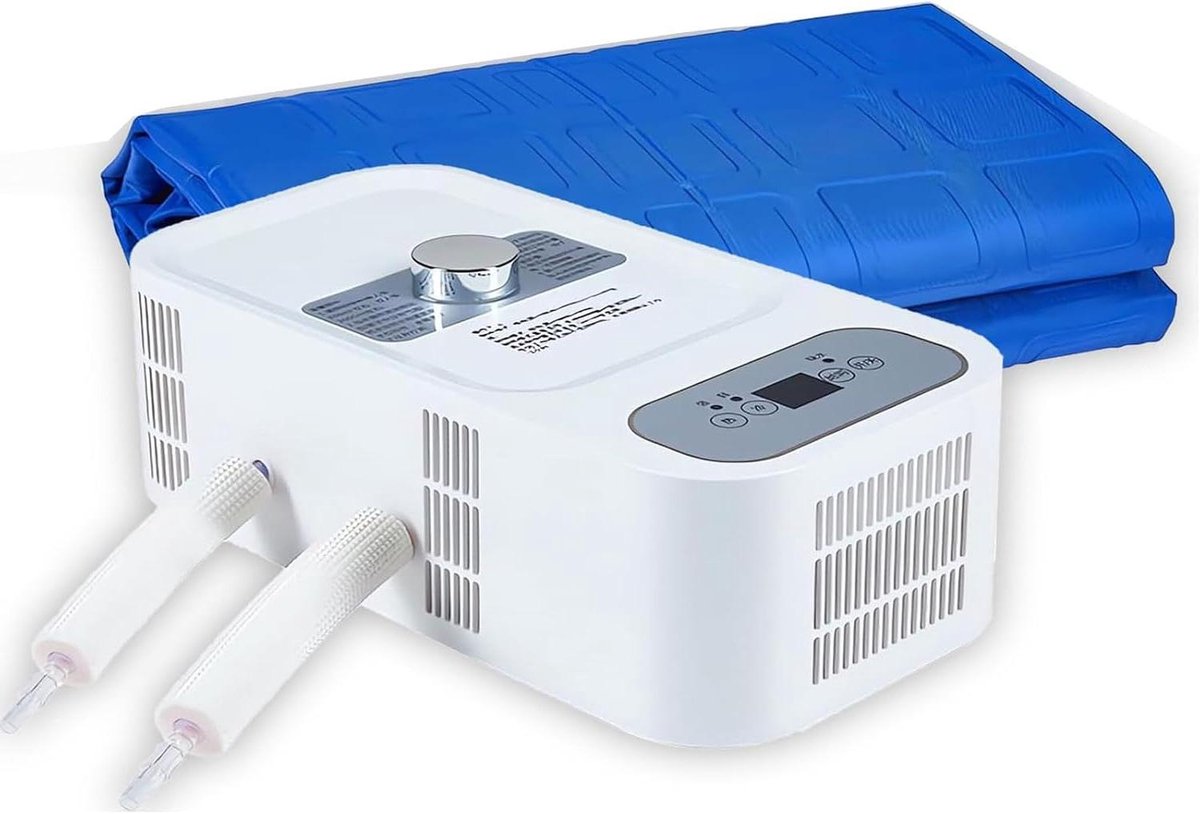 Matrastopper - Matrasverkoeler Matrasverwarmer - Comfortabele Slaap - Watergekoeld Verwarmd - 160x70cm - Wit