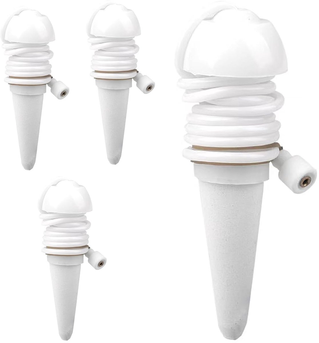 SnelShoppen - Waterdispenser 4 stuks voor Kamerplanten - Automatische Irrigatie, Bewateringssysteem voor Balkon en Tuin, Irrigatiekegel, Zelfbewaterin