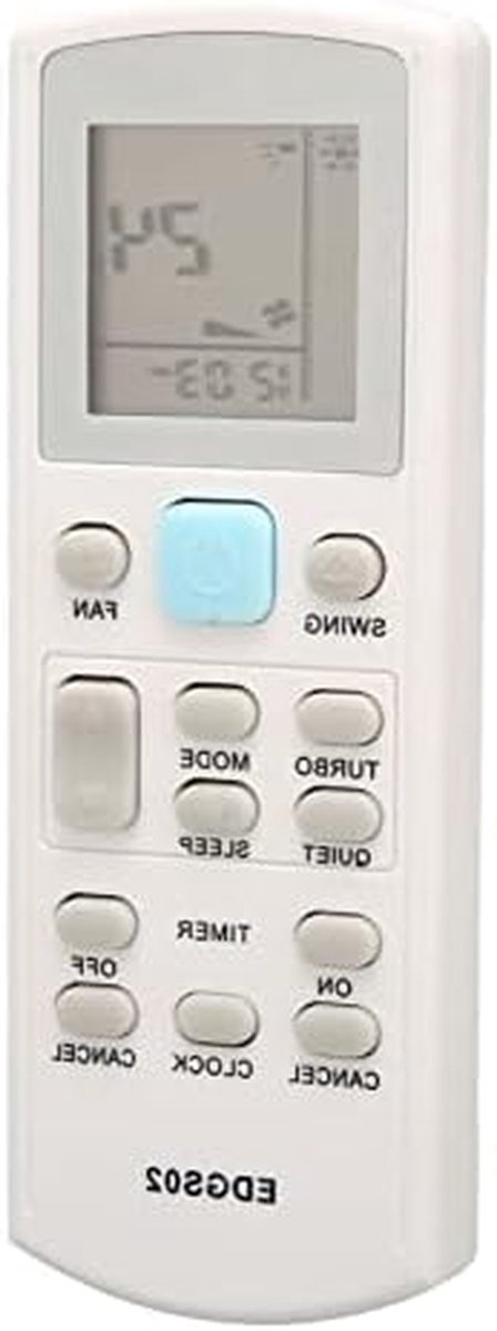 Afstandsbediening Airco - Universele Bediening - Klimaatregeling Thuis - Directe Werking - 10 Meter Bereik - Wit