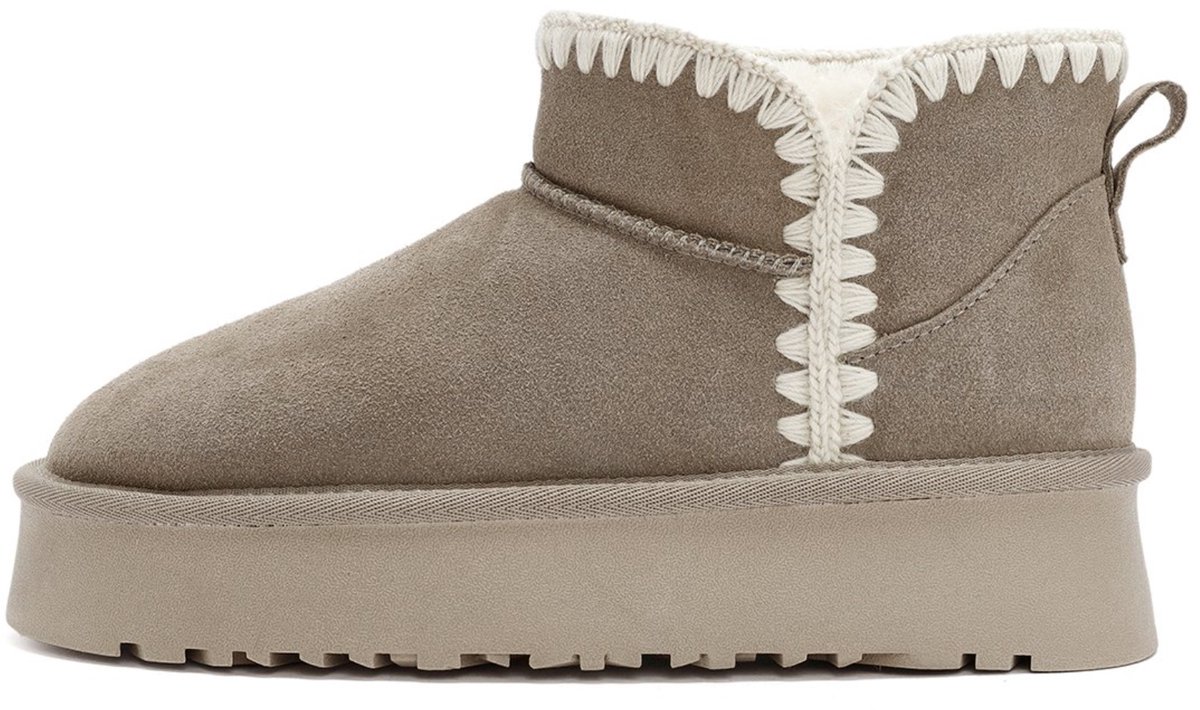 DERIMOD Teddy Boots Suede Leather Teddy Boots
