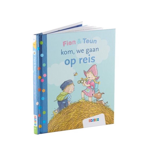 Leren lezen AVI start - Fien & Teun - kom, we gaan op reis - cover