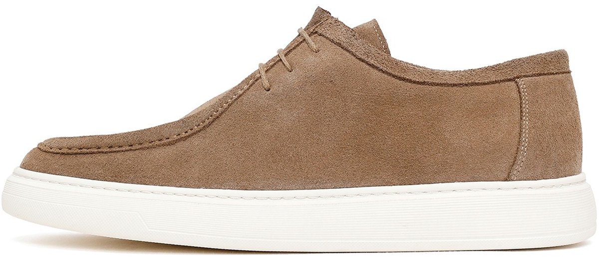 DERIMOD Klassieke Veterschoenen Suède Klassieke Veterschoenen
