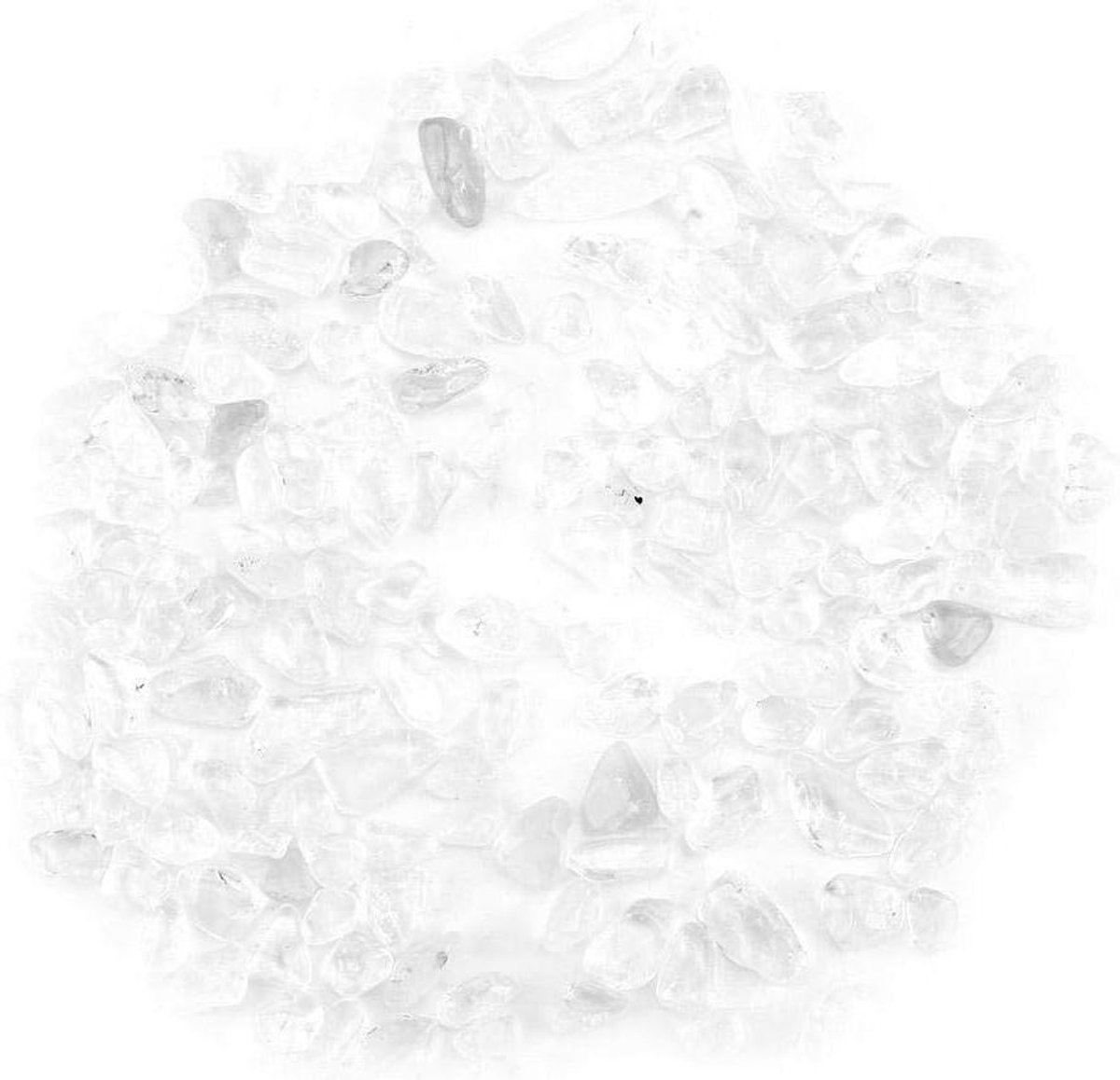 Natuurlijke Kristallen - Decoratieve Stenen - Thuis Decoreren - Onregelmatige Stukken - 40 gram - Wit