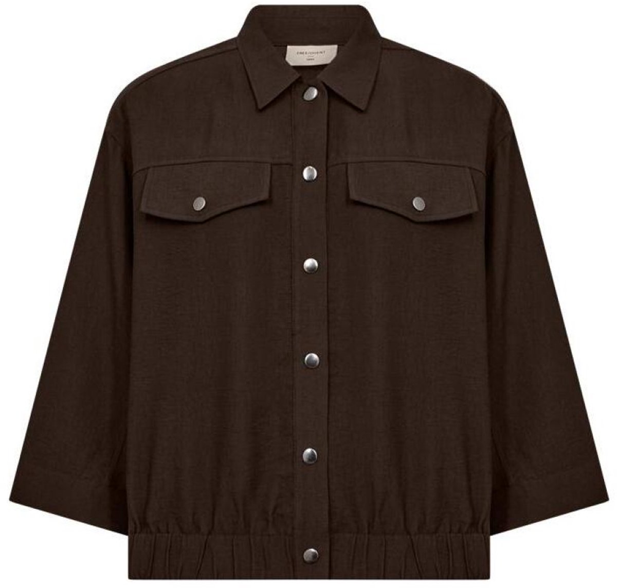 Freequent Blouse Fqriva Shirt 211751 Mole Dames Maat - M
