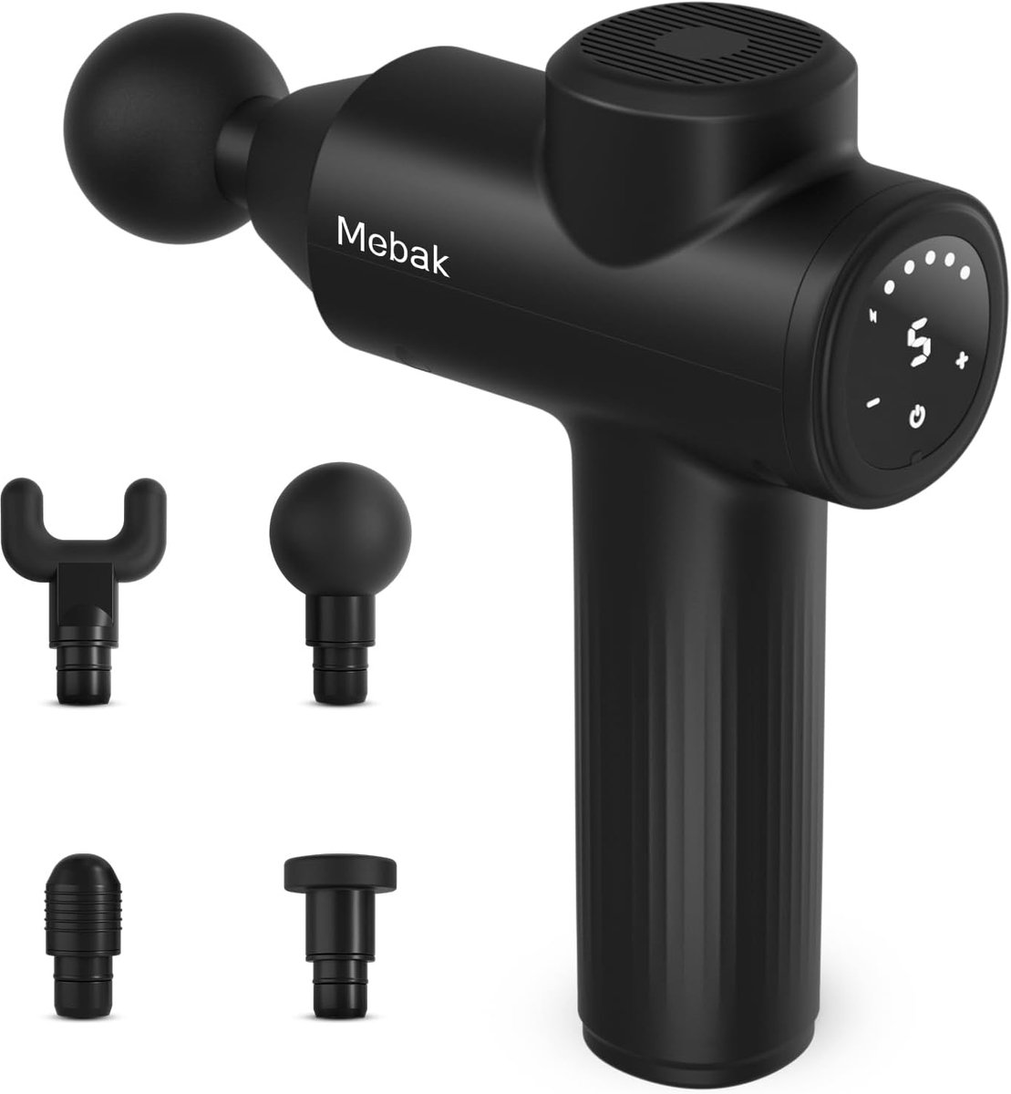 SnelShoppen - Massage Gun Diepe Weefsel Massageapparaat 5-Snelheden Stil Elektrisch Handmassager voor Spierontspanning, Pijnverlichting Rug en Dijen