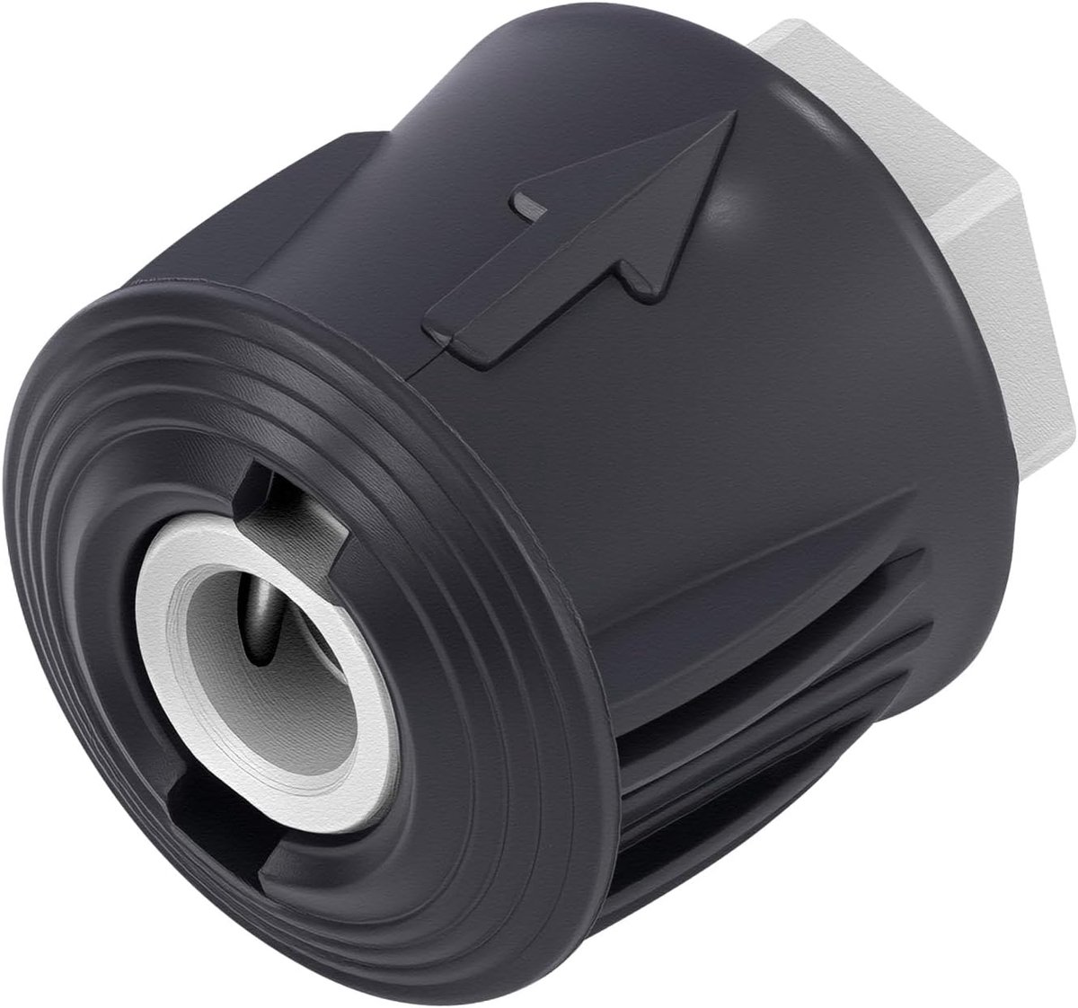 SnelShoppen - Hoge Druk Hogedrukreiniger Snelkoppeling M22F naar Quick Connect voor Tuin en Huishouden, Metalen Kern, Compatibel met Diverse Merken