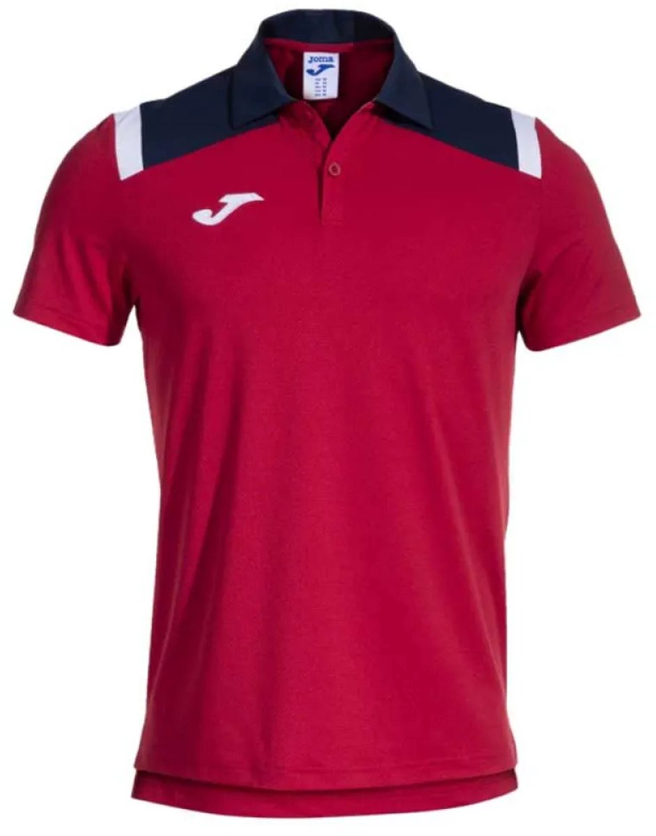 Joma Toledo Korte Mouw Poloshirt Rood L Man