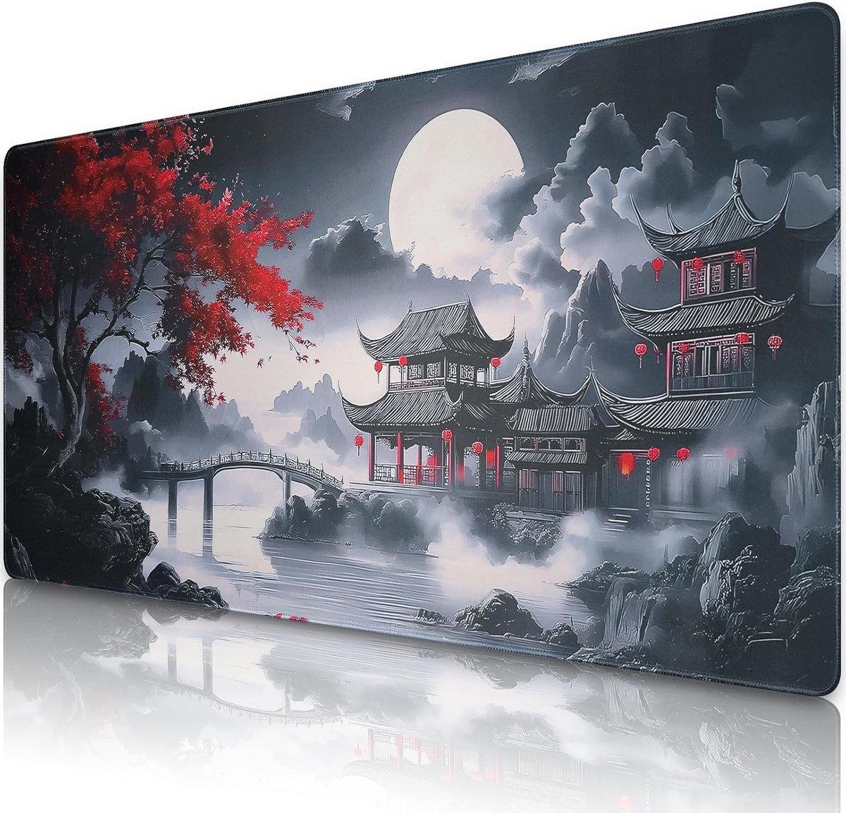 SnelShoppen - Muismat XXL 900 x 400 mm, Gamer Muismat, XXL Gaming Mouse Pad, Anti-slip en Waterdicht, Perfect voor Thuis, Kantoor en Gaming