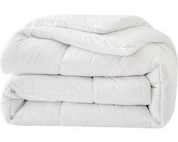 SnelShoppen - Good Nite Dekbed 200x200 cm - 4 Seizoenen Warm & Zacht - 300 g/m² - Dekbed voor het Hele Jaar - Wit - Ideaal voor Alle Slaapgelegenheden