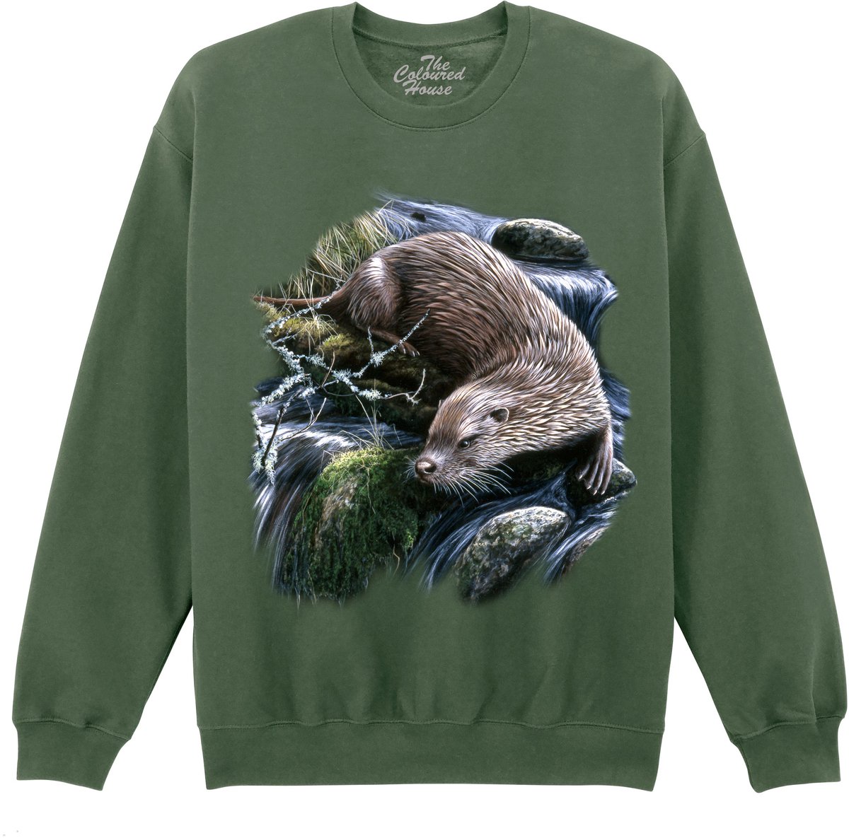 Exploring Otter The Coloured House Sweater S