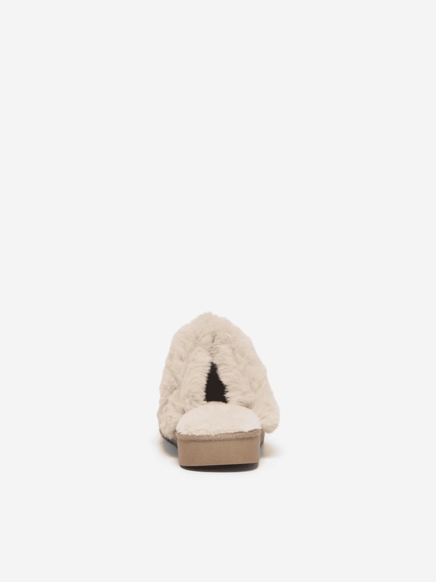 Only Onlcath Teddy Homeslipper | Cognac | Maat: 37