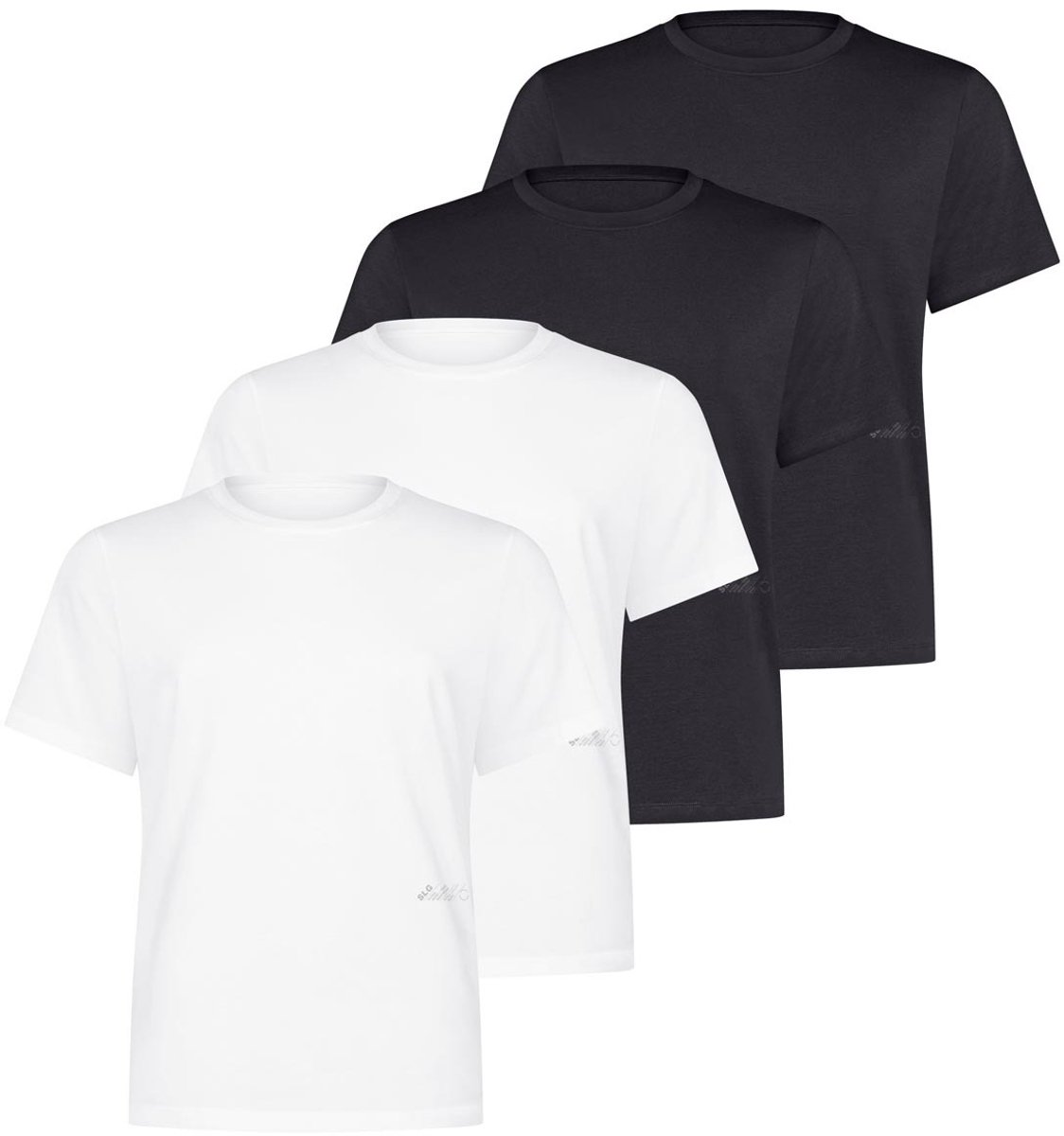 sloggi Heren onder t-shirts 4 pack SLG Base