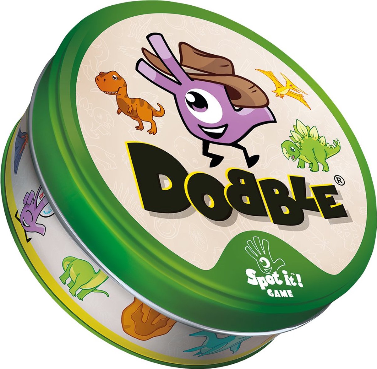Asmodee Dobble kaartspel Dinosaurs - reactiespel voor kinderen en familie. — afbeelding 2