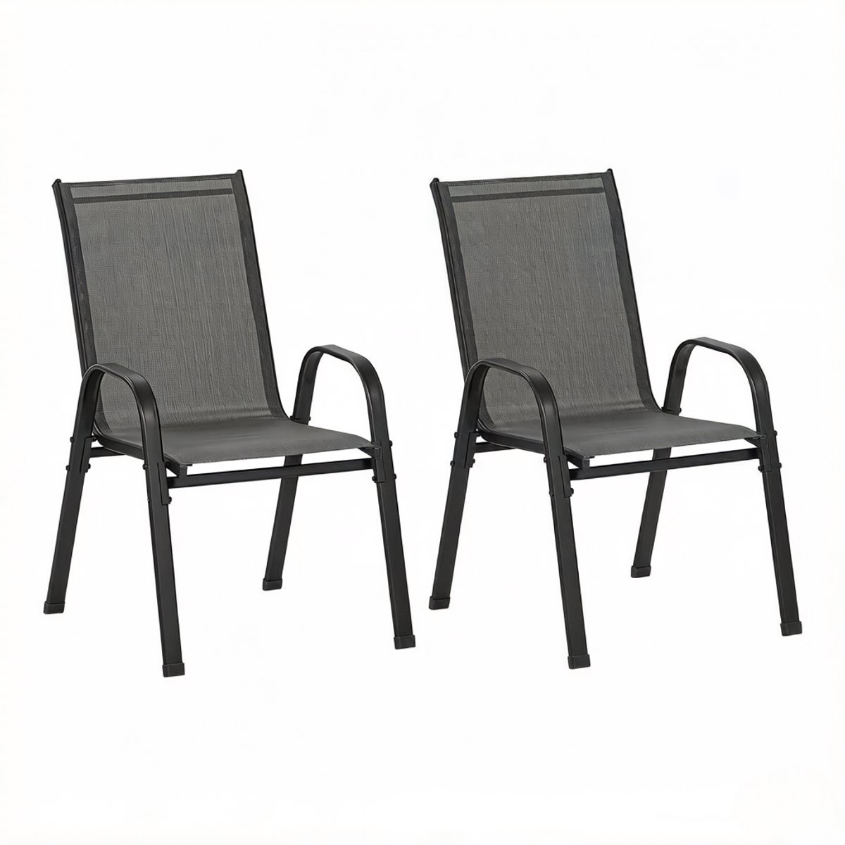 Balkon stoel - hoge rugstoel - polyester vezel - PU laag